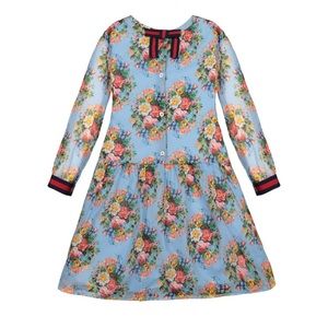 Floral girls Gucci dress 5YR